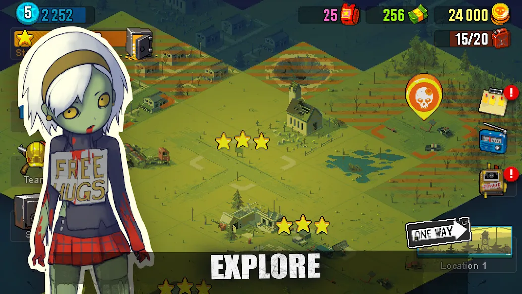 Скачать Dead Ahead: Zombie Warfare (Мод: Много денег и бесплатные покупки) на Андроид — скриншот 4
