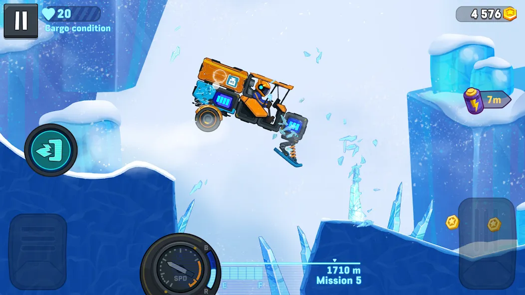 Rovercraft 2: Race a space car (Мод Много денег) — скриншот 2