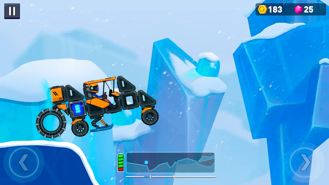 Rovercraft 2: Race a space car (Мод Много денег) — скриншот 3