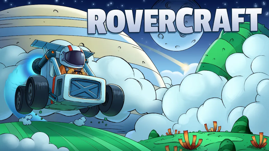 Rovercraft:Race Your Space Car MOD APK на Android — Много денег — скриншот 1