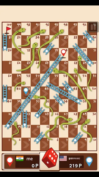 Snakes & Ladders King MOD APK на Android — Много денег — скриншот 4 Snakes & Ladders King MOD APK на Android — Много денег — скриншот 4