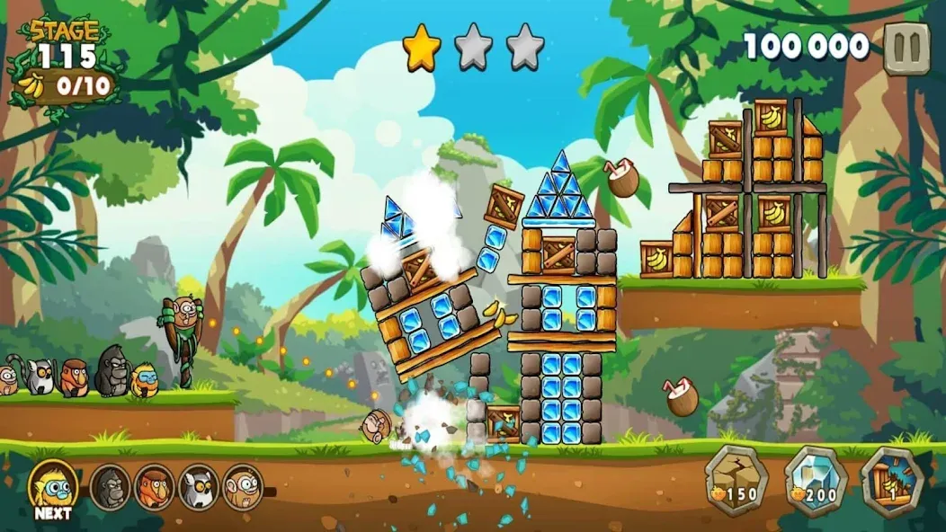 Скачать Catapult Quest на телефон — Много денег — скриншот 2