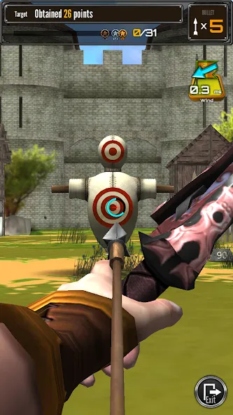 Archery Big Match — Мод: Много денег — скриншот 4