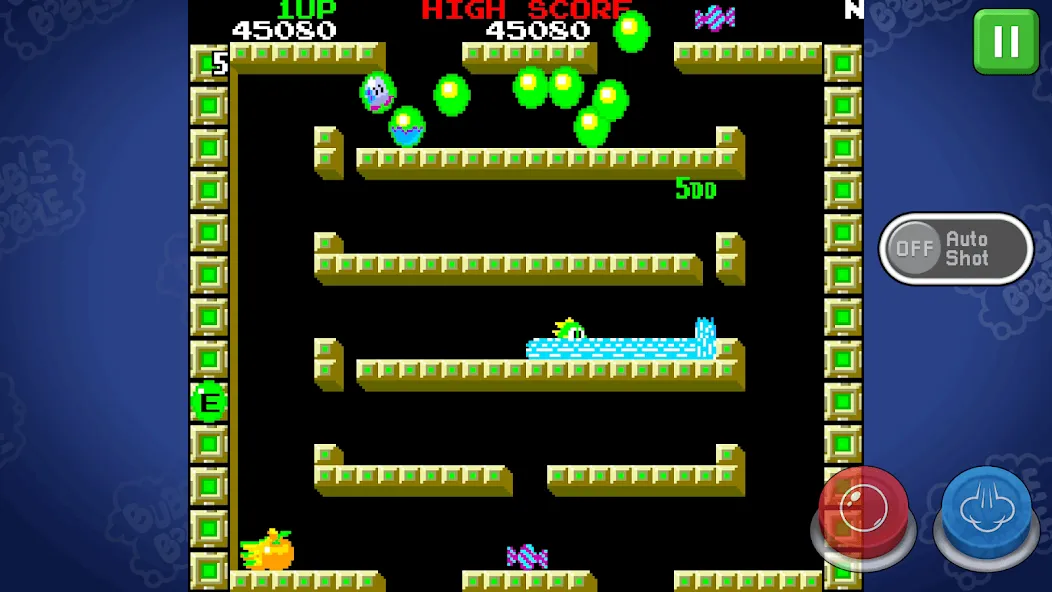 Скачать BUBBLE BOBBLE classic MOD APK — Бесплатные покупки — скриншот 1