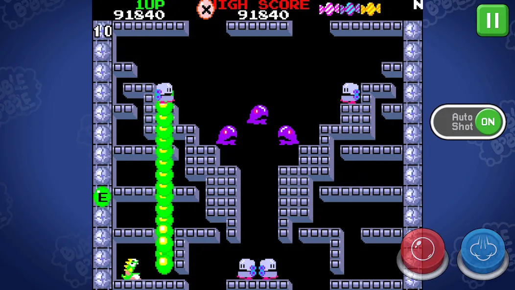 Скачать BUBBLE BOBBLE classic MOD APK — Бесплатные покупки — скриншот 2