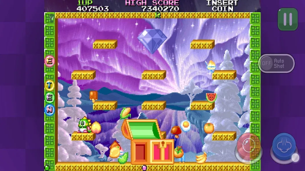 Скачать Bubble Bobble 2 classic на телефон — Много денег — скриншот 4 Скачать Bubble Bobble 2 classic на телефон — Много денег — скриншот 4