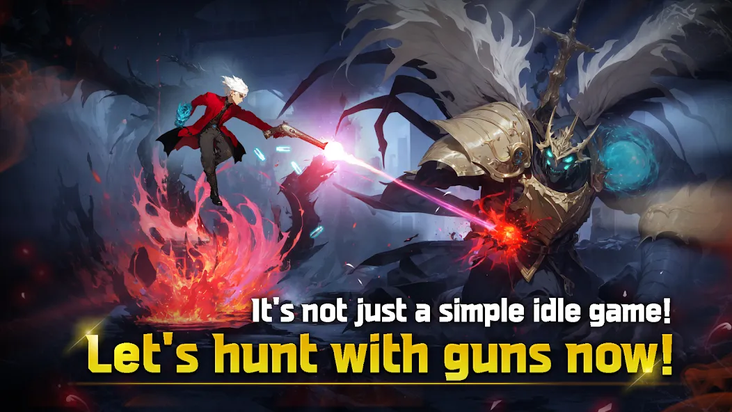 Скачать Devil Hunter Idle MOD APK — Много денег — скриншот 1