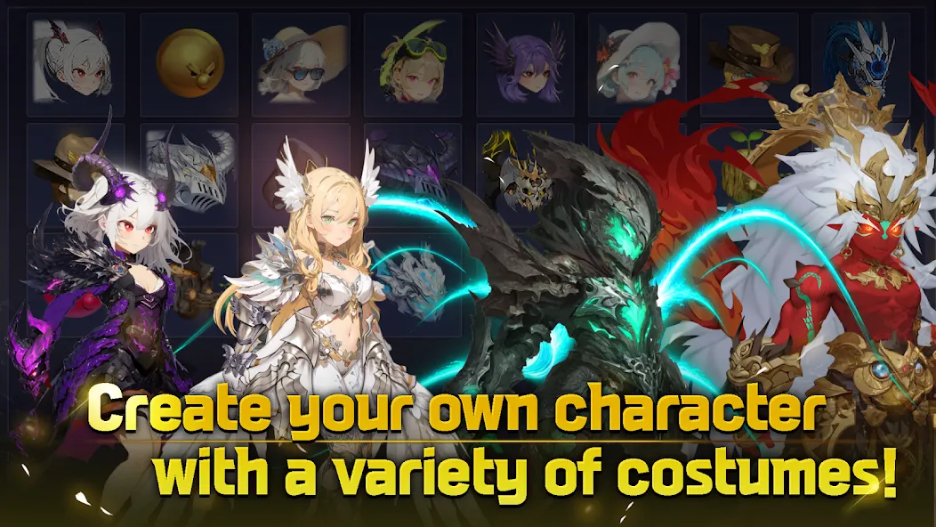 Скачать Devil Hunter Idle MOD APK — Много денег — скриншот 4