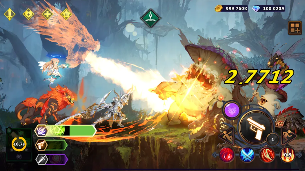 Скачать Devil Hunter Idle MOD APK — Много денег — скриншот 5