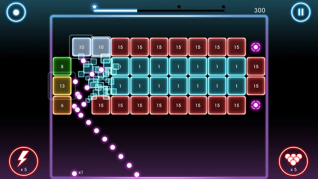 Скачать Bricks Breaker Quest на Андроид — Много денег — скриншот 1