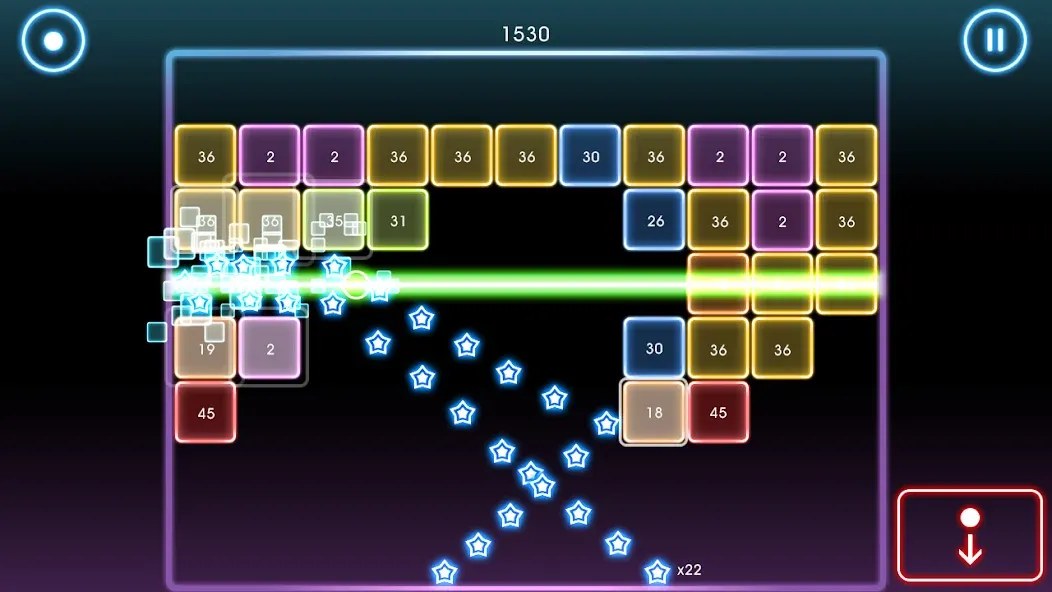 Скачать Bricks Breaker Quest на Андроид — Много денег — скриншот 2
