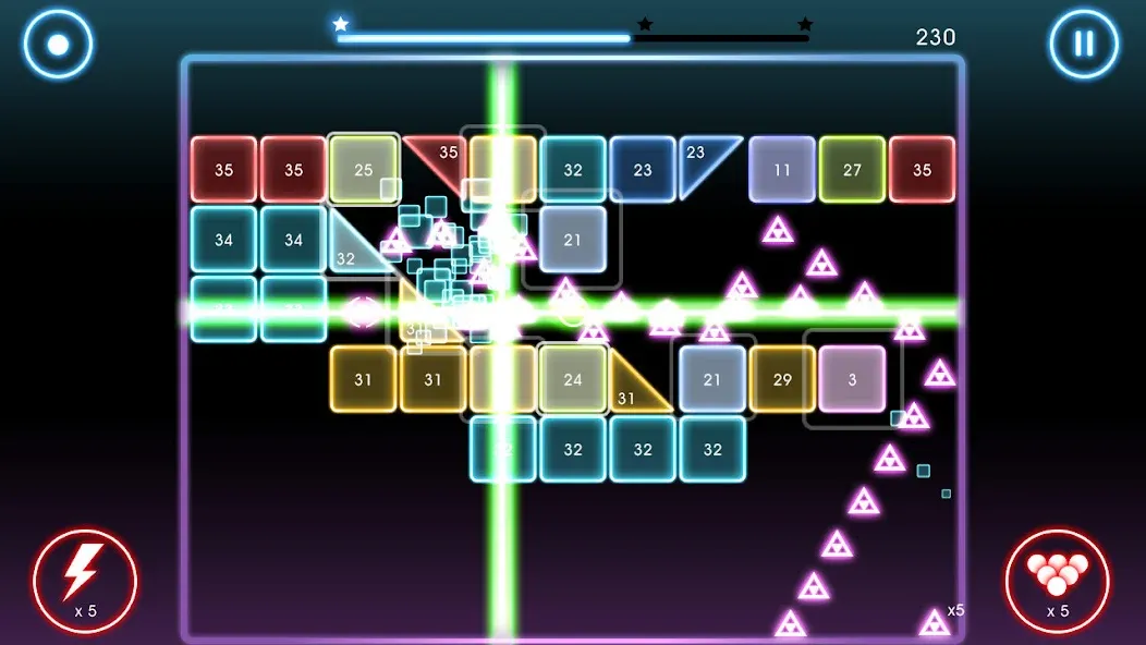 Скачать Bricks Breaker Quest на Андроид — Много денег — скриншот 3