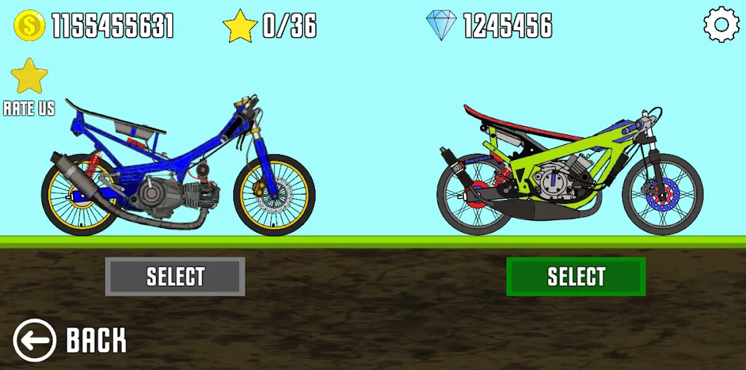 Drag Racing Bike MOD APK — Много денег — скриншот 2