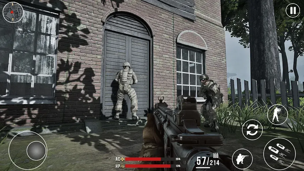 Modern Commando Warfare Combat на Андроид — Много денег — скриншот 1