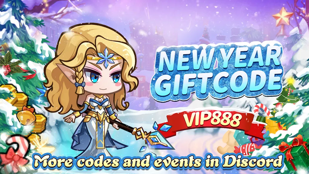 Mythic Summon: Idle RPG (Мод Много денег и алмазов) — скриншот 1