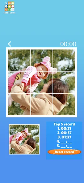 Взломанная Slide Puzzle with your photo на Андроид — Все открыто — скриншот 4