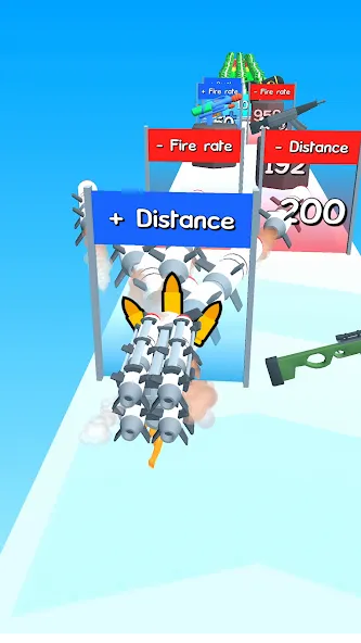 Взлом Gun Head Run — Много денег — скриншот 5
