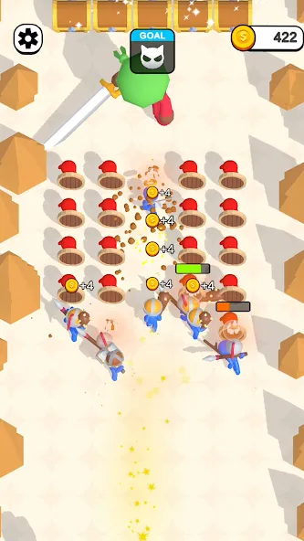 Скачать Merge Weapons: Battle Game на телефон — Много денег — скриншот 4