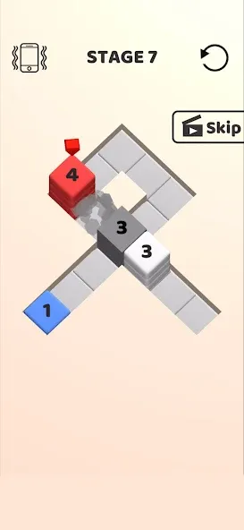 Stack Cube! (Мод Много денег и без рекламы) — скриншот 2