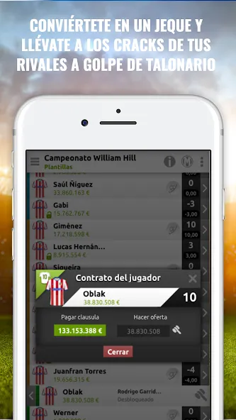 Скачать futmondo - soccer manager на Android — Много денег — скриншот 5