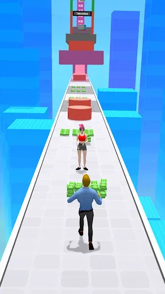 Скачать Money Run 3D — Последняя версия (Много денег) — скриншот 4