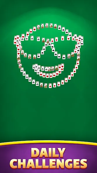 Solitaire Bliss Collection Mod APK Все пасьянсы открыты и без рекламы — Скачать на Андроид — скриншот 5