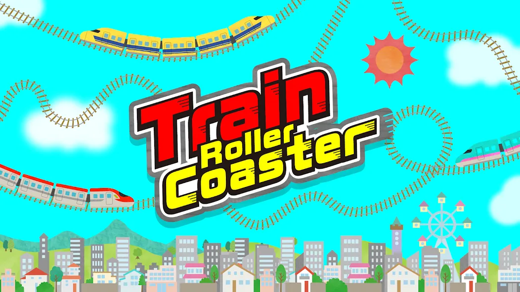 Скачать взлом Train Roller Coaster на Андроид — Много денег — скриншот 1