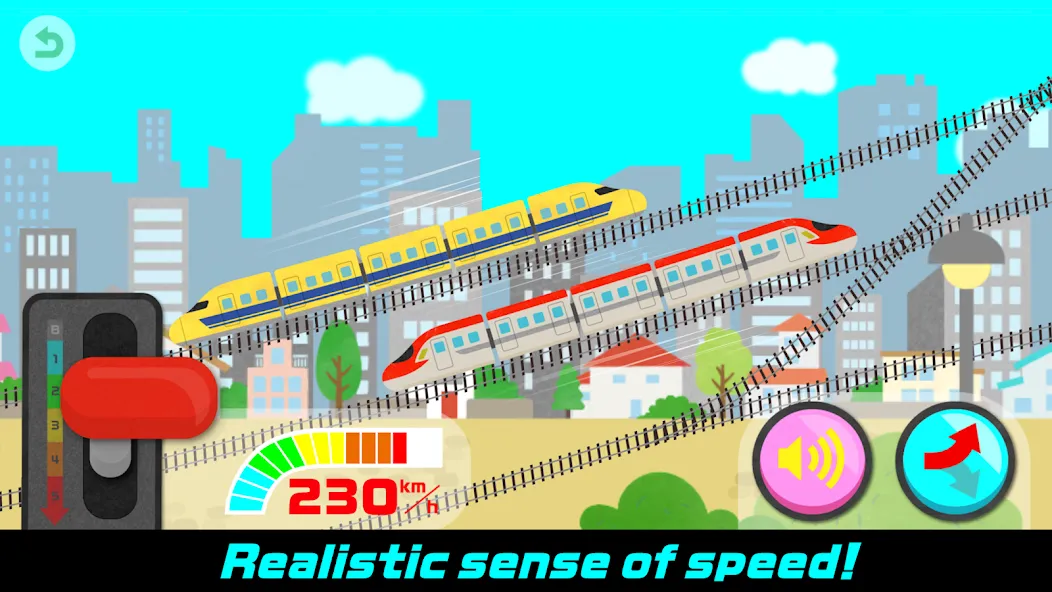Скачать взлом Train Roller Coaster на Андроид — Много денег — скриншот 2