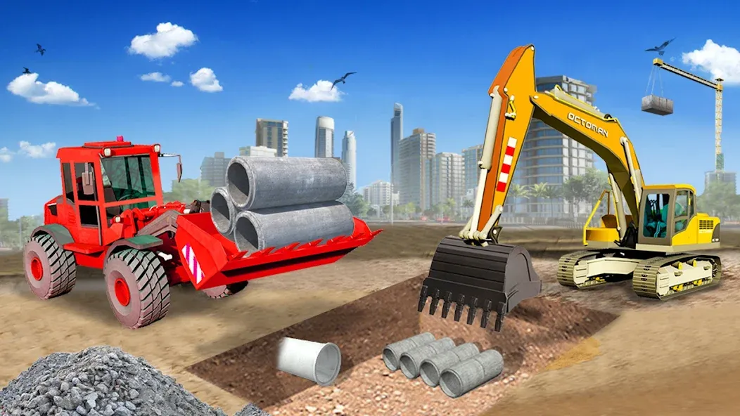 Heavy Construction Simulator — Много денег — скриншот 4