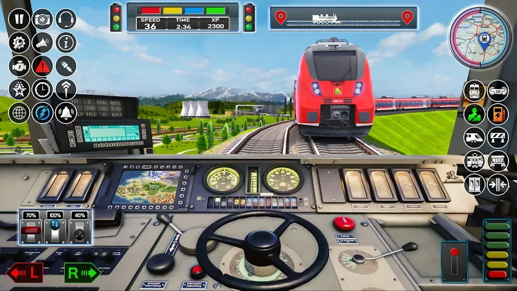 Скачать City Train Game 3d Train games на телефон — Много денег и все поезда разблокированы — скриншот 1
