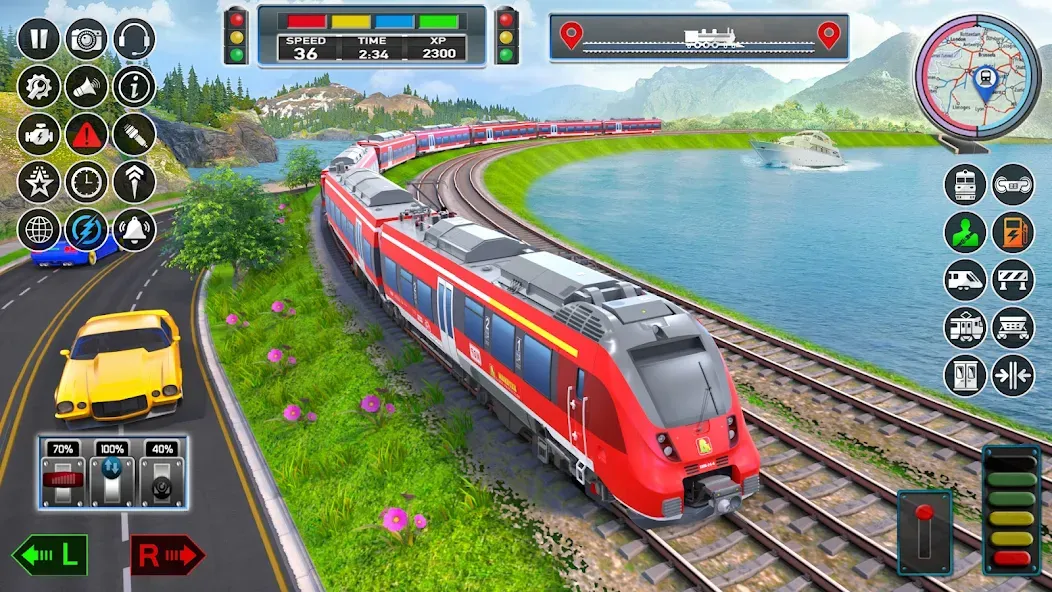 Скачать City Train Game 3d Train games на телефон — Много денег и все поезда разблокированы — скриншот 3