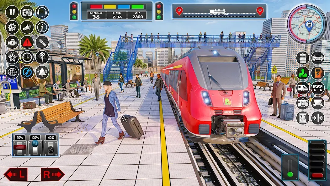 Скачать City Train Game 3d Train games на телефон — Много денег и все поезда разблокированы — скриншот 5