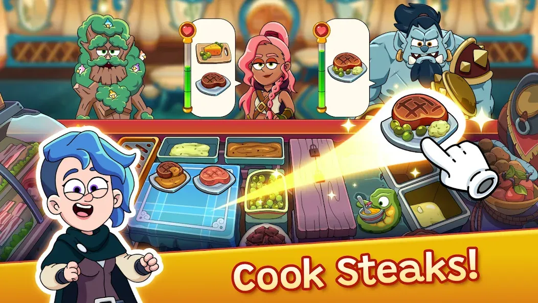 Potion Punch 2: Cooking Quest MOD APK — Много денег и алмазов — скриншот 2
