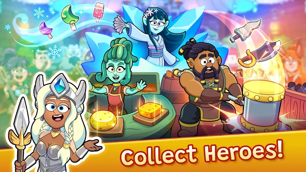 Potion Punch 2: Cooking Quest MOD APK — Много денег и алмазов — скриншот 3