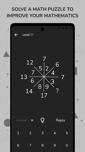 Math Puzzle & Brain Riddles (Мод Все уровни разблокированы) — скриншот 3