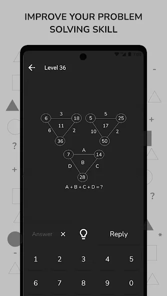 Math Puzzle & Brain Riddles (Мод Все уровни разблокированы) — скриншот 5
