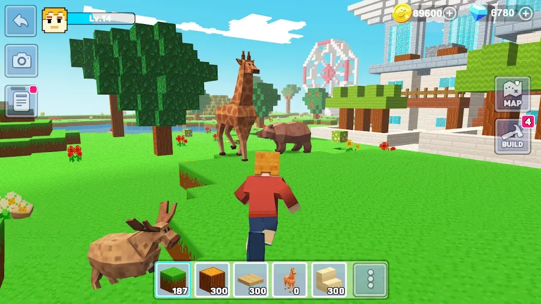 Взломанная MiniCraft: Blocky Craft 2024 на Андроид — Много денег и без рекламы — скриншот 3 Взломанная MiniCraft: Blocky Craft 2024 на Андроид — Много денег и без рекламы — скриншот 3