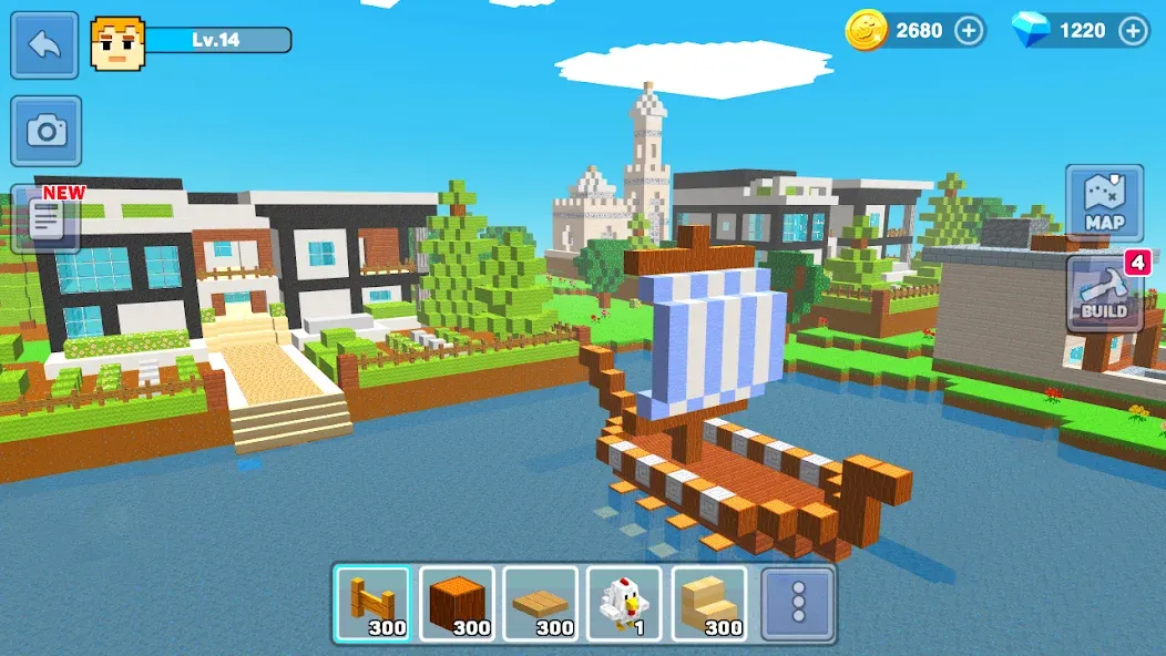 Взломанная MiniCraft: Blocky Craft 2024 на Андроид — Много денег и без рекламы — скриншот 4 Взломанная MiniCraft: Blocky Craft 2024 на Андроид — Много денег и без рекламы — скриншот 4