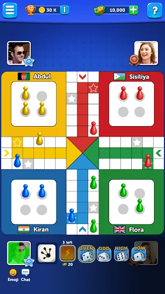 Ludo Club - Fun Dice Game на Андроид — Много денег и бесконечные кубики — скриншот 1