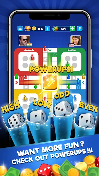 Ludo Club - Fun Dice Game на Андроид — Много денег и бесконечные кубики — скриншот 4