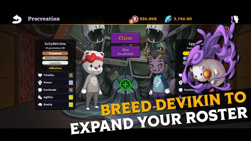 Скачать Devikins: Epic NFT/Crypto Game MOD APK — Бесплатный магазин — скриншот 4