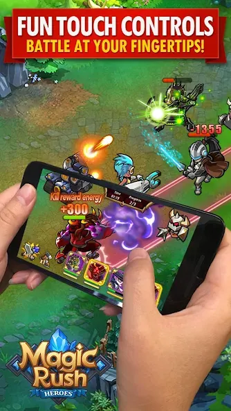 Скачать Magic Rush: Heroes на Android — Много камней душ — скриншот 1