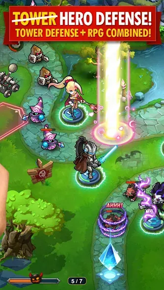 Скачать Magic Rush: Heroes на Android — Много камней душ — скриншот 2