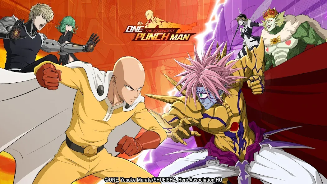 Взломанная One Punch Man - The Strongest на Андроид — Много денег и бесконечная энергия — скриншот 1