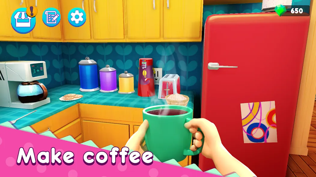 Mother Simulator: Family life — Взломанная версия (Много денег) — скриншот 1