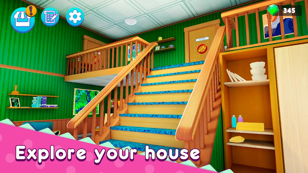 Mother Simulator: Family life — Взломанная версия (Много денег) — скриншот 2