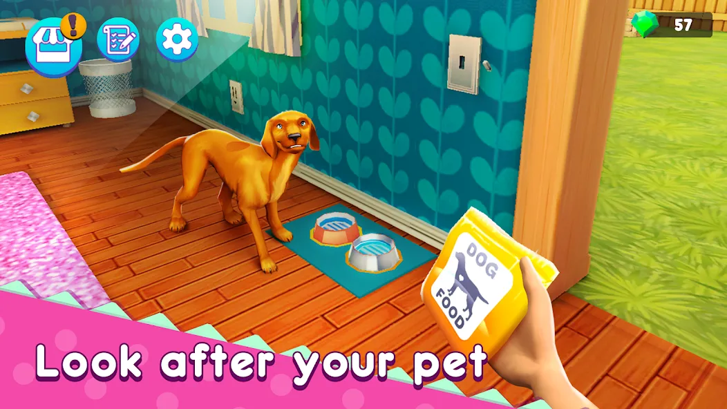 Mother Simulator: Family life — Взломанная версия (Много денег) — скриншот 4