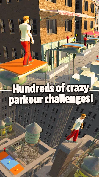 Скачать Flip Runner — Последняя версия (Много денег) — скриншот 1
