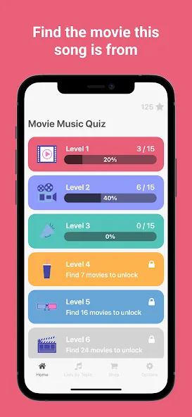 Скачать Movie Music Quiz - Blindtest — Последняя версия (Все уровни открыты) — скриншот 1 Скачать Movie Music Quiz - Blindtest — Последняя версия (Все уровни открыты) — скриншот 1