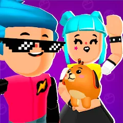 PK XD: Fun, friends & games (Мод Много денег и без рекламы)